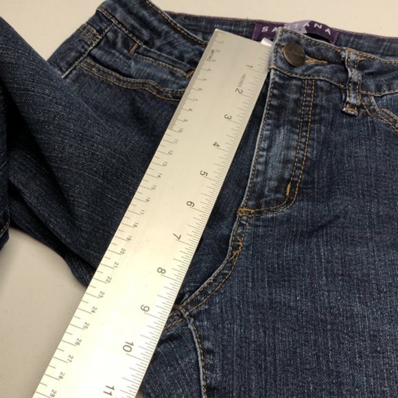 VINTAGE SANTANA SLIM STRAIGHT JEANS  6/28x30 ⭐ - Picture 9 of 12